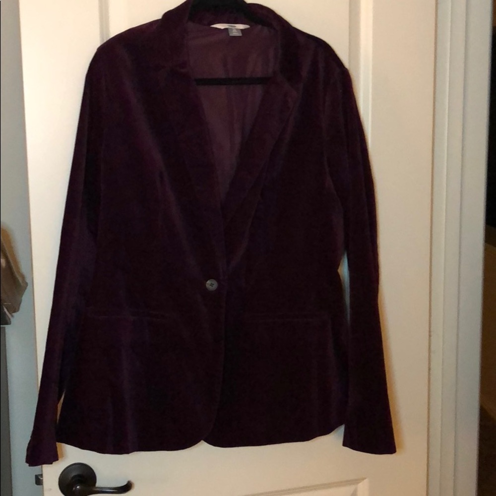 Velvet Suit Jacket